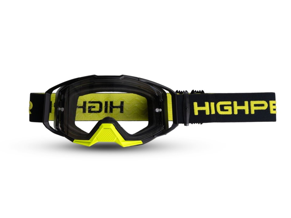 Highper X PRO Cross szemüveg - Matt Fekete - Sárga