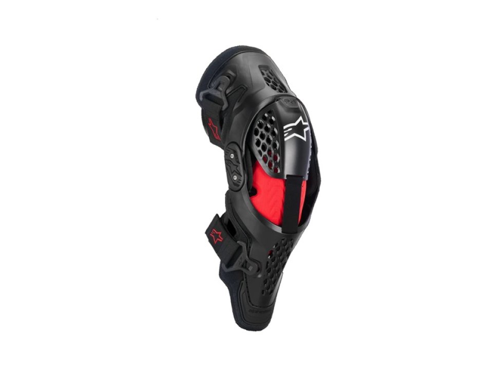 Alpinestars SX-1 Plasma térdprotektor (Fekete - Piros)