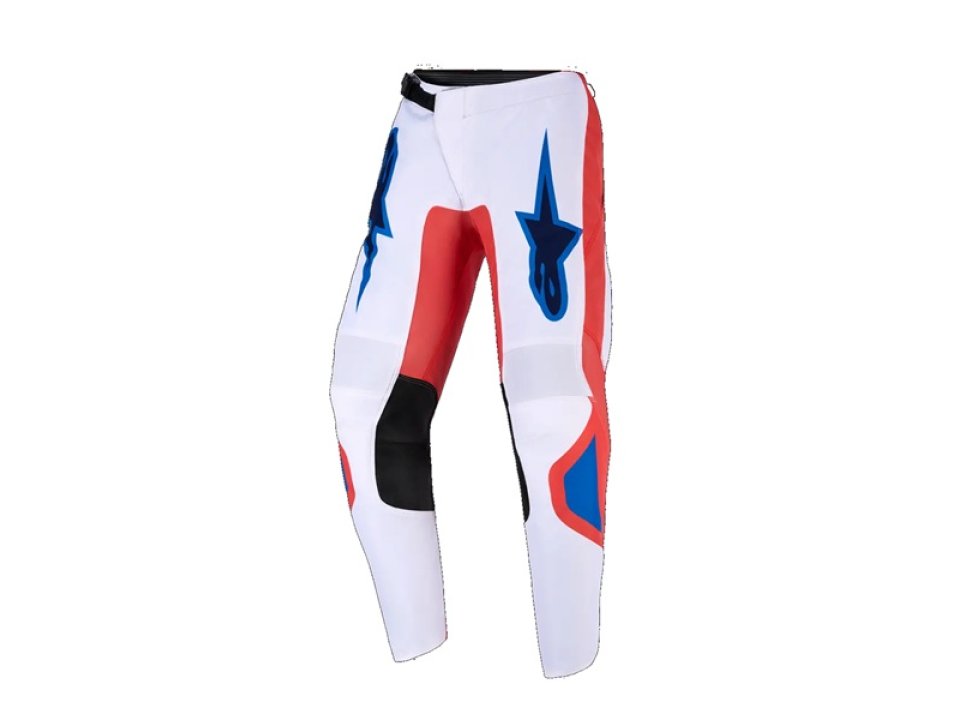 Alpinestars Fluid Grid Junior gyerek motoros nadrág (Fehér - Narancssárga)