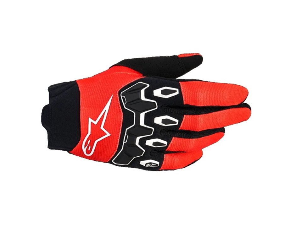 Alpinestars Full Bore v2 motoros kesztyű (Narancssárga - Fekete)