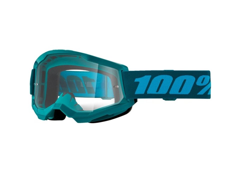 100% - Strata 2 Stone Zöld Cross szemüveg - Átlátszó plexivel