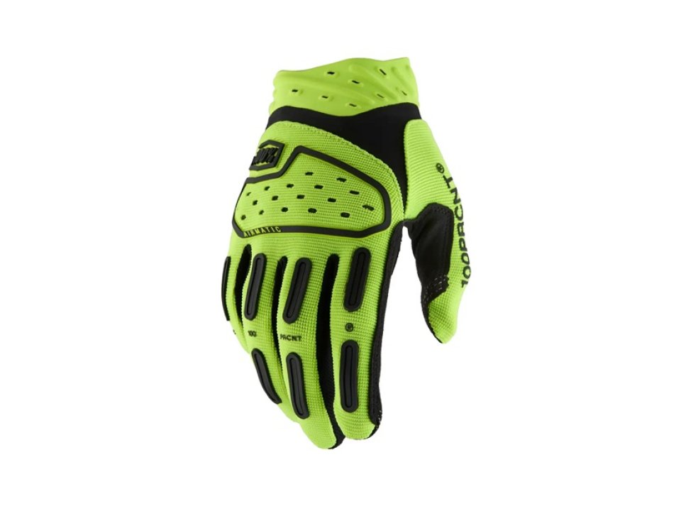 100% - Airmatic 2 Youth gyerek motoros kesztyű (Sárga)