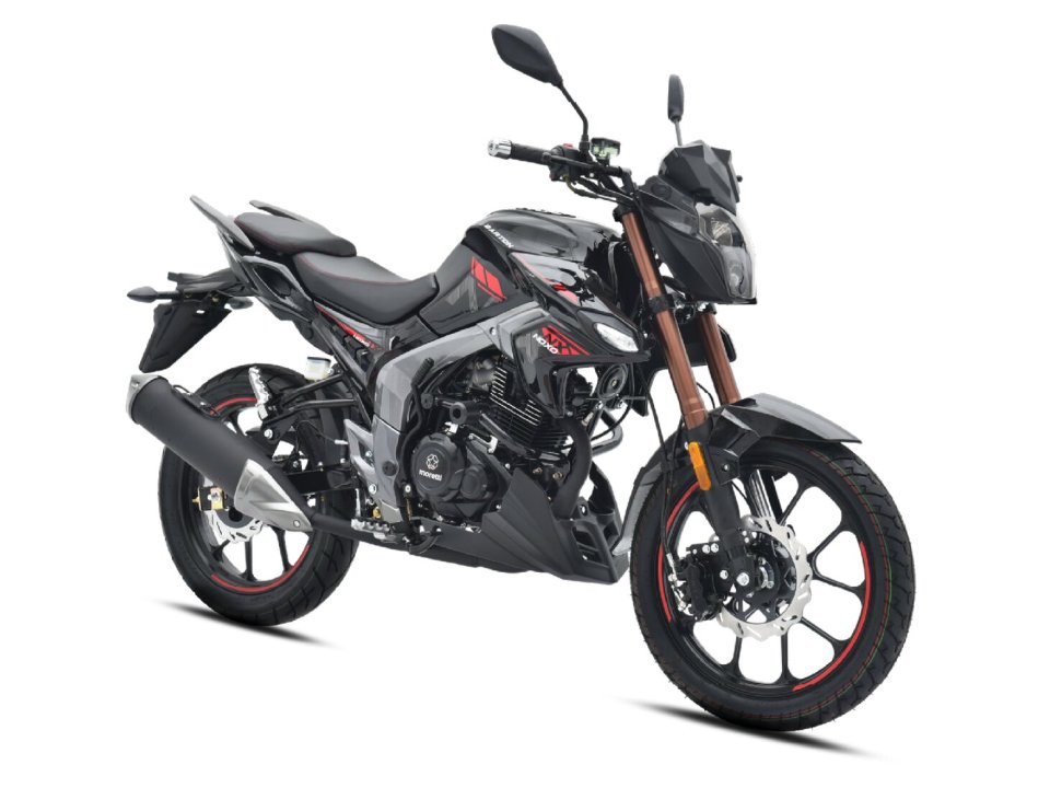 Barton Noxo 125 4T Motorkerékpár (ÚJ) - Szürke-piros