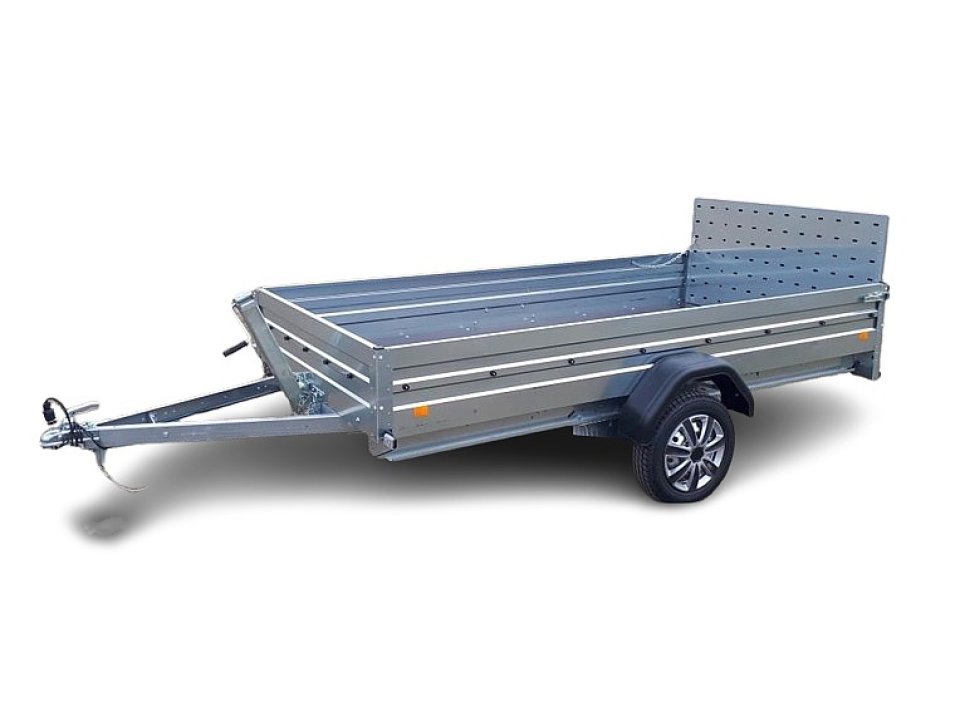 Alfa 13015MN.75 FAB billenthető quad szállító utánfutó, 294x144 cm, 750kg