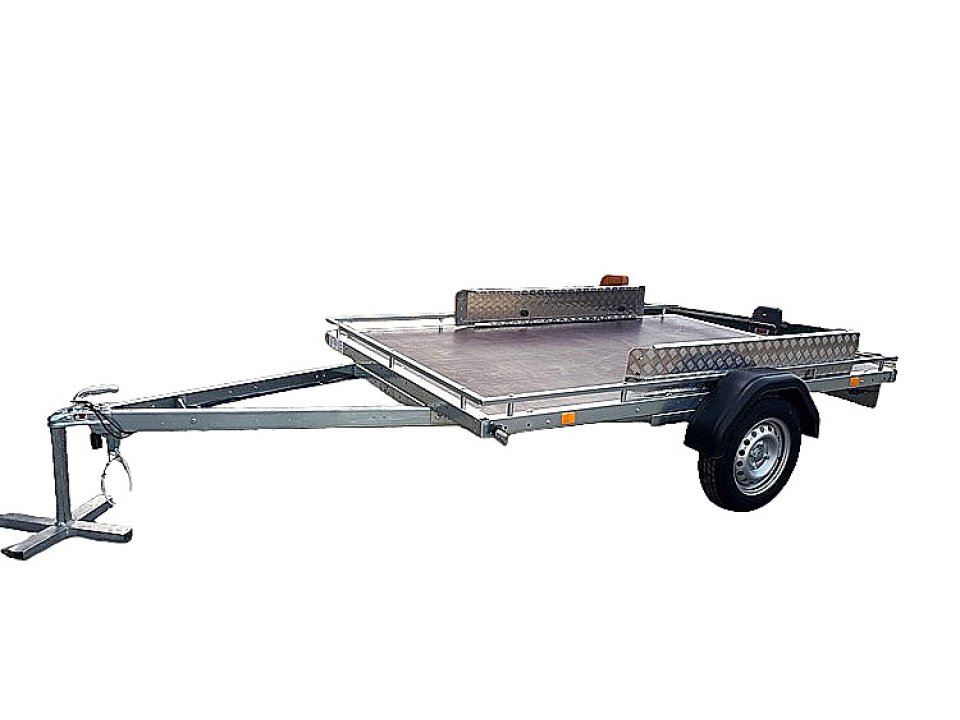 Alfa 12116MP.75Q quad szállító utánfutó, 207x160 cm, 750kg