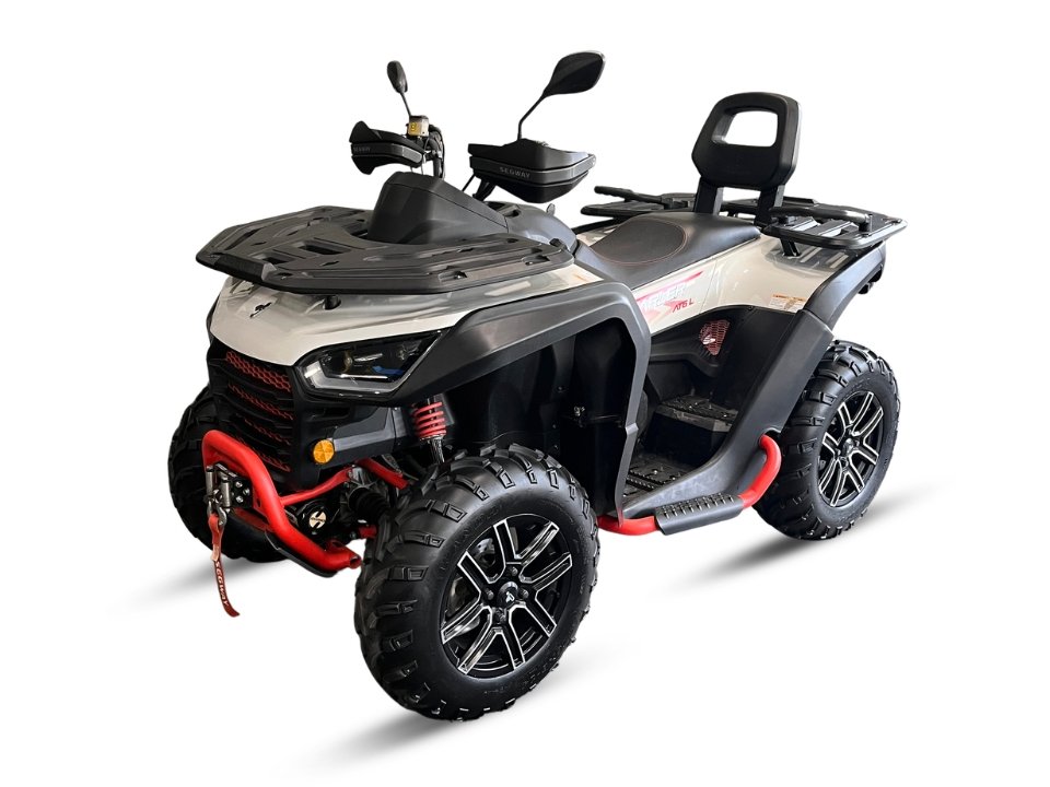 Segway Snarler AT6 EPS Quad (Használt) - Fehér-fekete-piros
