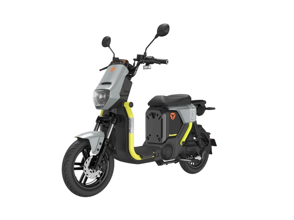 Yadea GFX elektromos robogó 1200W, 48V, 24AH, Lítium (ÚJ) - Szürke