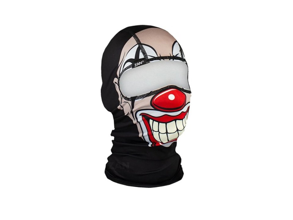 jaszmotor_webshop_zanheadgear_poly_chicano_clown_motoros_maszk_<br>(fekete)