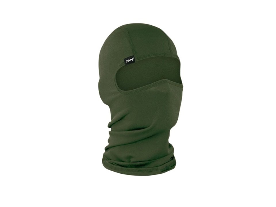 Zanheadgear Poly Olive D motoros maszk (Zöld)