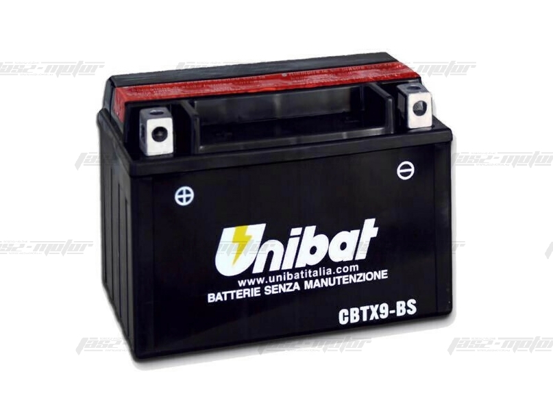 Akkumulátor Unibat 12V 8AH (CBTX9-BS) - POWER FORCE