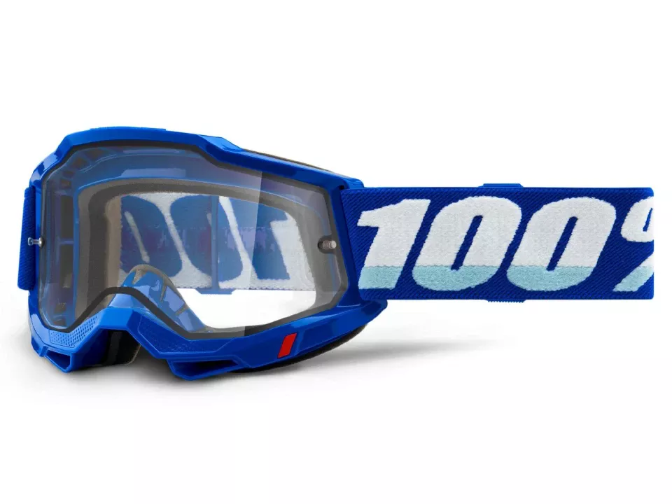 jaszmotor_webshop_100%_-_accuri_2_usa_kek_enduro_szemuveg_-_Átlatszo_plexivel