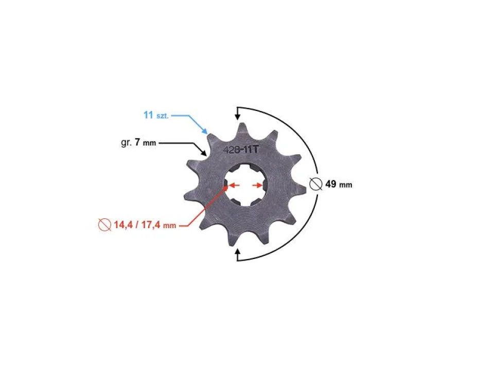 jaszmotor_webshop_lanckerek_elso_428_11t_17,4mm-es_tengelyre_-_moretti