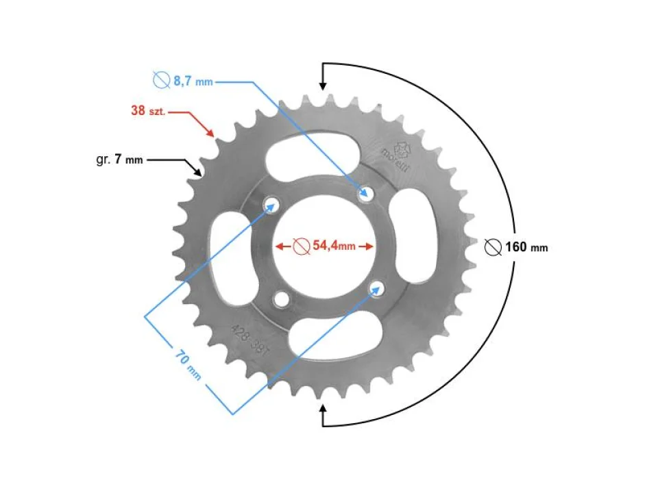 jaszmotor_webshop_hatso_lanckerek_428,_38t_ogar_-_moretti