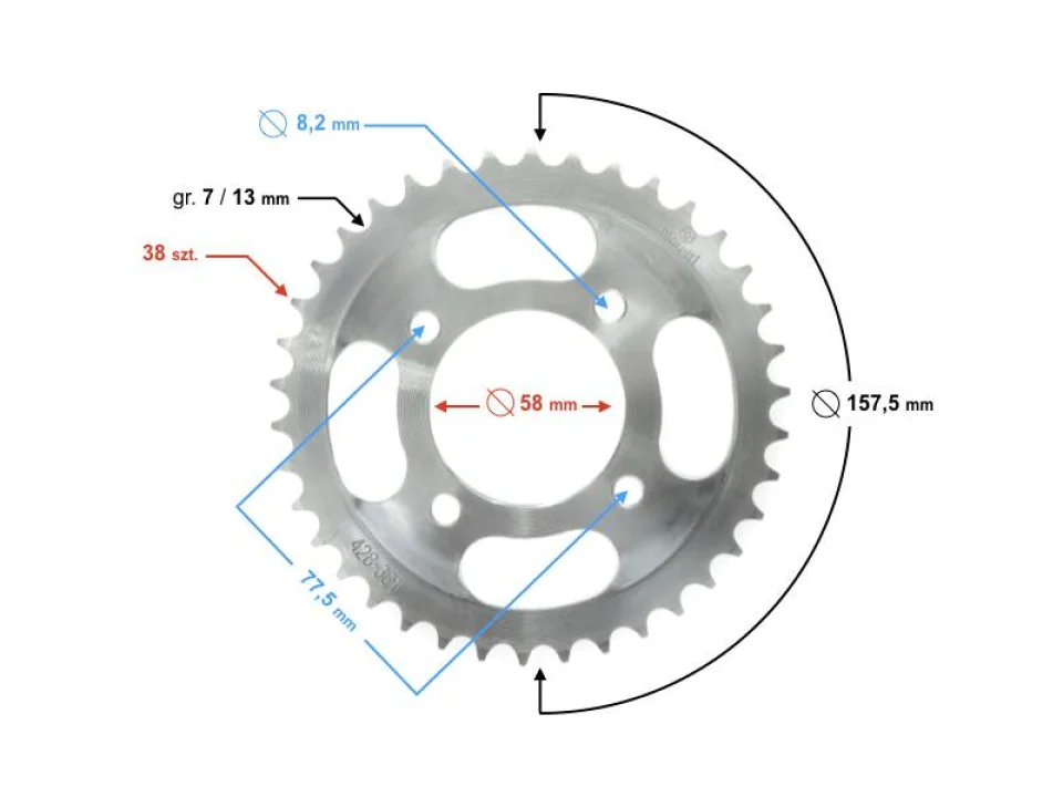 jaszmotor_webshop_hatso_lanckerek_428,_38t_-_moretti