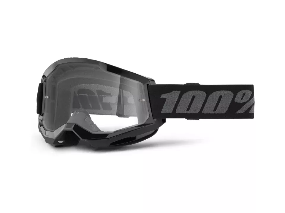 jaszmotor_webshop_100%_-_strata_2_usa_szemuveg_-_fekete_-_Átlatszo_plexivel