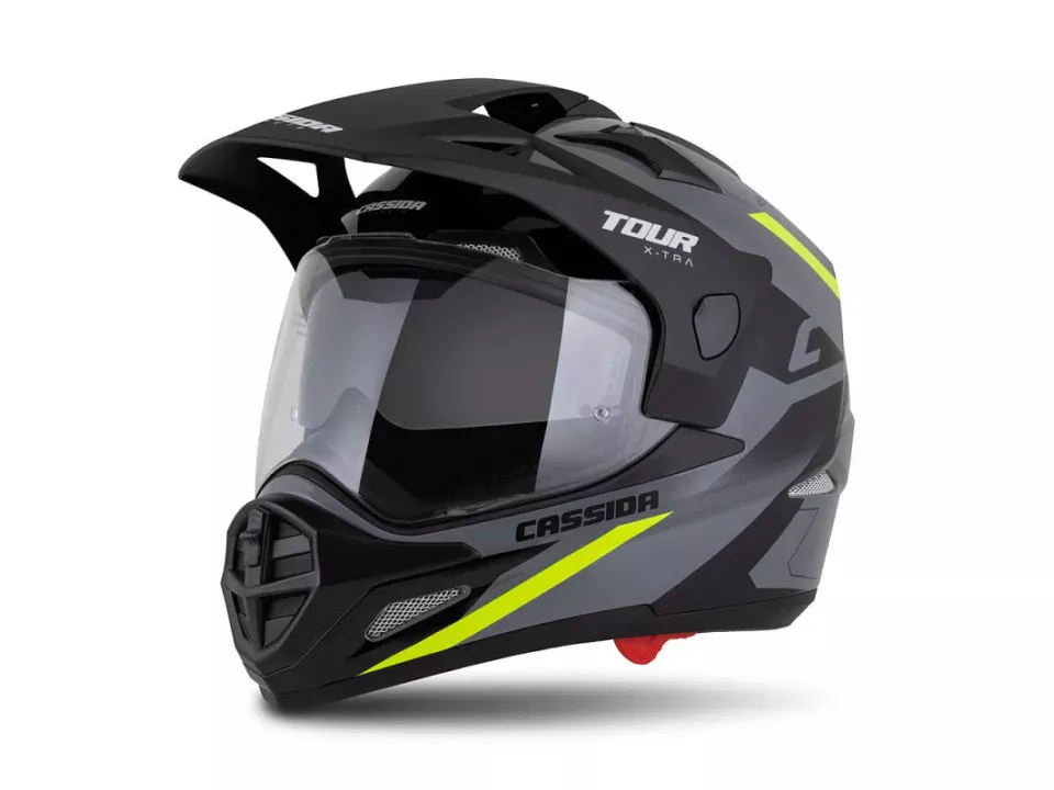 jaszmotor_webshop_cassida_tour_2.0_x-tra_cross_bukosisak_felnyithato_plexivel_es_napszemuveggel,_pinlock_elokeszitessel_(matt_fekete-szurke-sarga)