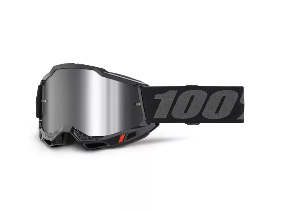 jaszmotor_webshop_100%_-_accuri_2_fekete_cross_szemuveg_-_ezust_tukros_plexivel