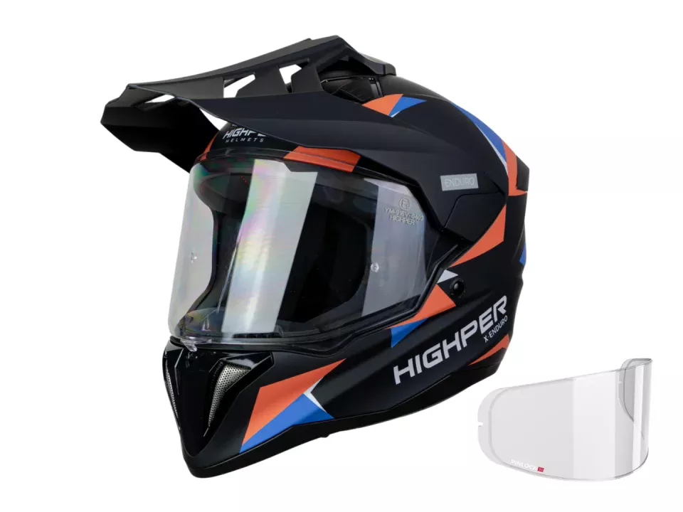 jaszmotor_webshop_highper_x_enduro_bukosisak_felnyithato_plexivel_+_ajandek_pinlock_(matt_fekete-narancs-kek)
