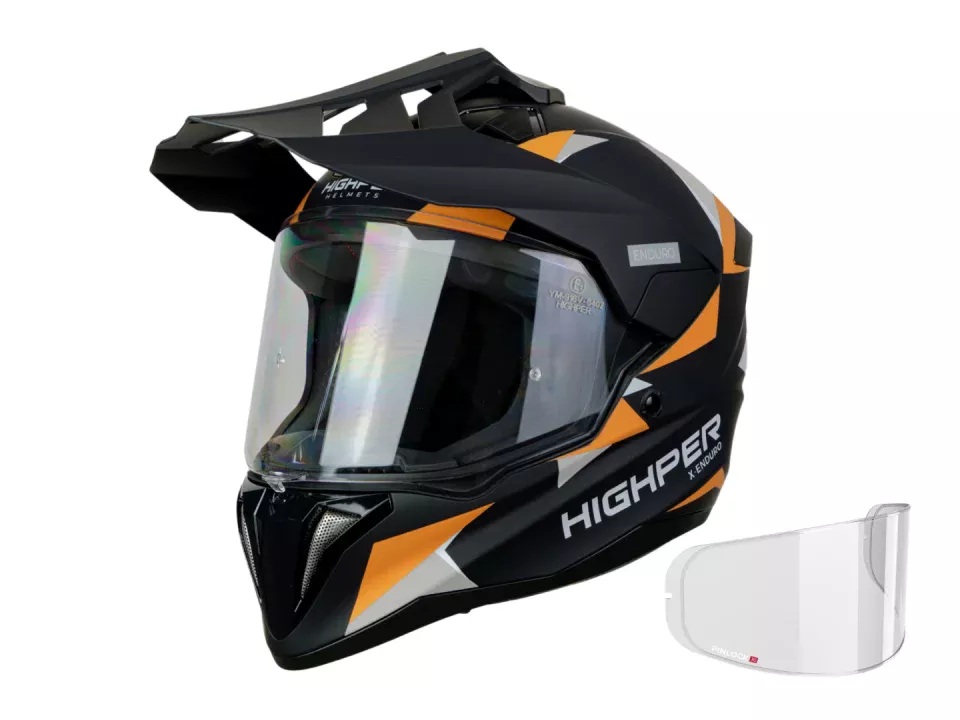 jaszmotor_webshop_highper_x_enduro_bukosisak_felnyithato_plexivel_+_ajandek_pinlock_(matt_fekete-narancs-szurke)
