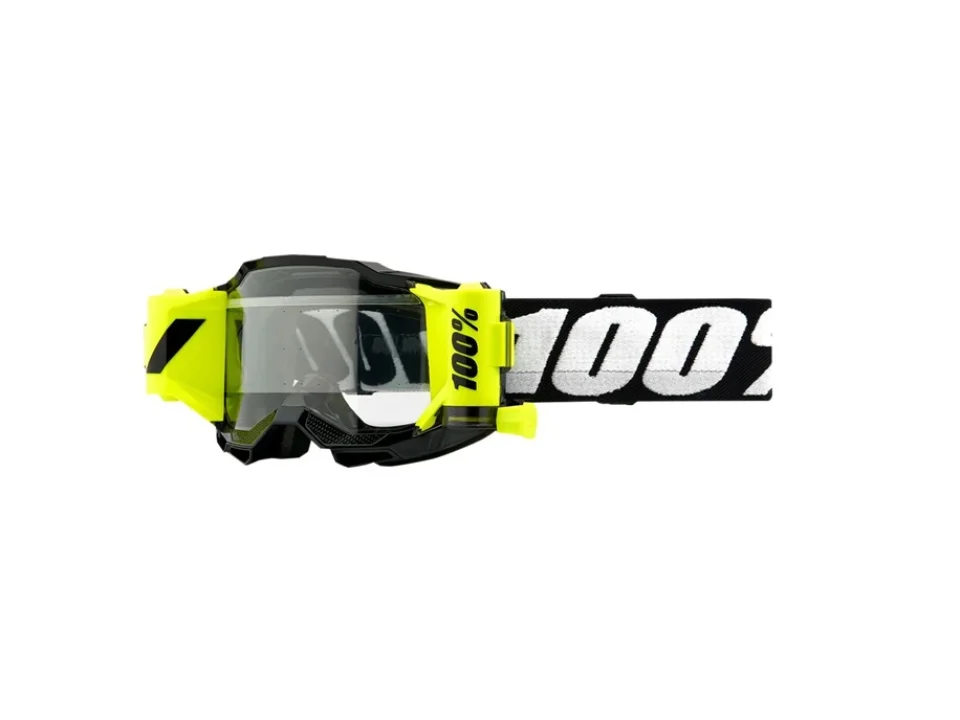 jaszmotor_webshop_100%_-_accuri_2_youth_forecast_gyerek_fekete_-_sarga_cross_szemuveg_-_Átlatszo_plexivel