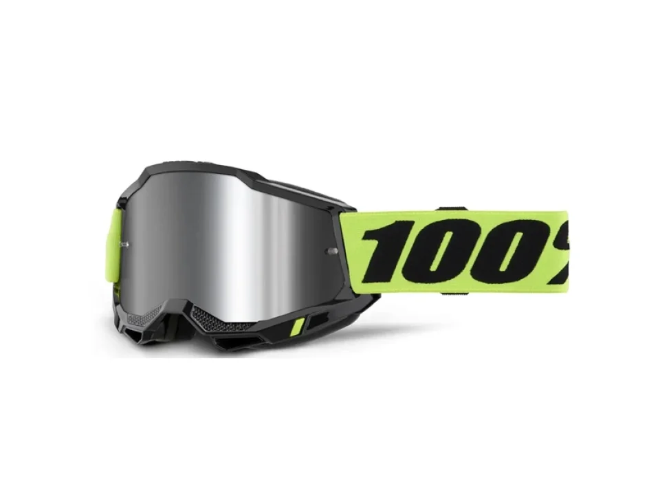 jaszmotor_webshop_100%_-_accuri_2_youth_gyerek_fekete_-_sarga_cross_szemuveg_-_ezust_tukros_plexivel