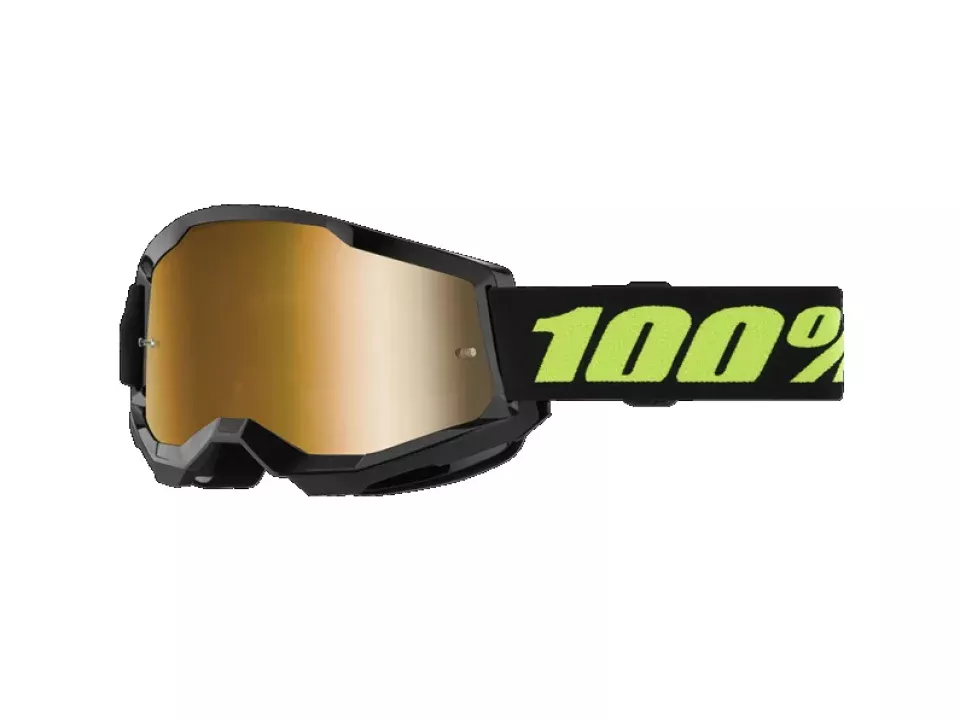 jaszmotor_webshop_100%_-_strata_2_solar_eclipse_black_cross_goggles_-_gold_mirrored_plexiglass
