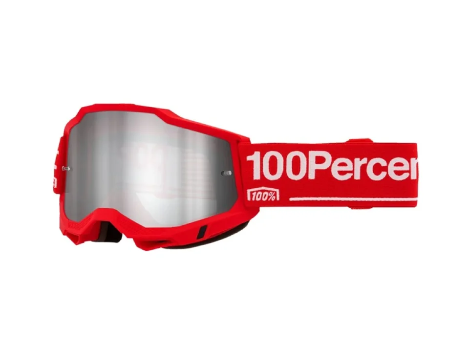 jaszmotor_webshop_100%_-_accuri_2_wolg_piros_cross_szemuveg_-_ezust_tukros_plexivel