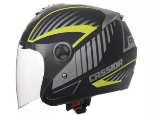 jaszmotor_webshop_cassida_magnum_nyitott_bukosisak_napszemuveggel_(matt_fekete-sarga) galéria