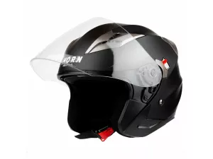 jaszmotor_webshop_horn_627-b_chopper_nyitott_bukosisak_napszemuveggel_(matt_fekete) galéria