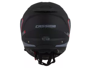 jaszmotor_webshop_cassida_compress_2.0_felnyithato_bukosisak_napszemuveggel_+_ajandek_pinlock_lencse_(matt_fekete-piros-szurke) galéria