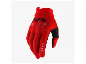 jaszmotor_webshop_100%_itrack_usa_motoros_kesztyŰ_(piros_-_fekete) galéria