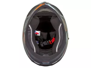 jaszmotor_webshop_cassida_integral_3.0_turbohead_zart_bukosisak_napszemuveggel,_pinlock_elokeszitessel_+_ajandek_sotetitett_plexi_(matt_fekete-narancs-kek) galéria