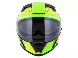 jaszmotor_webshop_cassida_integral_3.0_drift_zart_bukosisak_napszemuveggel,_pinlock_elokeszitessel_+_ajandek_sotetitett_plexi_(fekete-zold-sarga) galéria