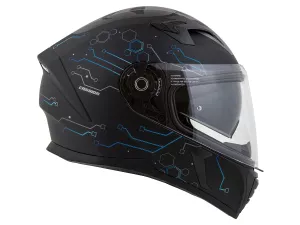 jaszmotor_webshop_cassida_integral_3.0_hack_zart_bukosisak_napszemuveggel,_pinlock_elokeszitessel_+_ajandek_sotetitett_plexi_(matt_fekete-kek) galéria