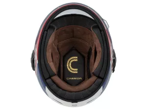 jaszmotor_webshop_cassida_fibre_opg_Üvegszalas_zart_bukosisak_(feher-piros-kek) galéria