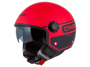 jaszmotor_webshop_cassida_handy_plus_linear_nyitott_bukosisak_(matt_piros-fekete) galéria