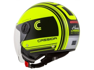 jaszmotor_webshop_cassida_handy_metropolis_safety_nyitott_bukosisak_(citromsarga-fekete) galéria