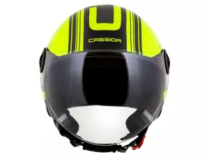 jaszmotor_webshop_cassida_handy_metropolis_safety_nyitott_bukosisak_(citromsarga-fekete) galéria
