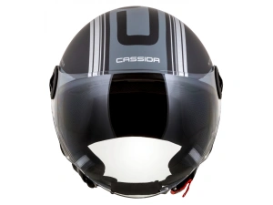 jaszmotor_webshop_cassida_handy_metropolis_vision_nyitott_bukosisak_(matt_szurke-fekete) galéria