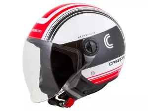 jaszmotor_webshop_cassida_handy_metropolis_nyitott_bukosisak_(piros-feher-fekete) galéria