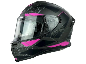 jaszmotor_webshop_naxa_f32-e_zart_bukosisak_napszemuveggel_+_ajandek_pinlock_lencse_(matt_fekete-szurke-rozsaszin) galéria