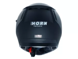 jaszmotor_webshop_horn_predator_838_-_zart_bukosisak_+_ajandek_szines_plexivel_(matt_fekete) galéria