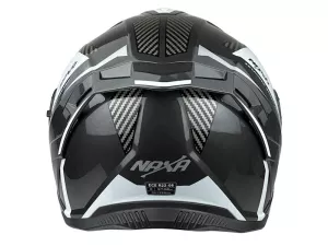 jaszmotor_webshop_naxa_f32-h_zart_bukosisak_napszemuveggel_+_ajandek_pinlock_lencse_(fekete-feher) galéria