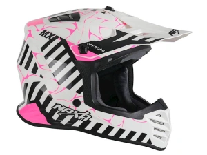 jaszmotor_webshop_naxa_c11_f_gyerek_cross_bukosisak_(feher-fekete-rozsaszin) galéria