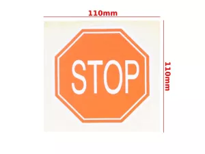 jaszmotor_webshop_stop_matrica_(narancssarga,_110_x_110mm)_-_mr galéria