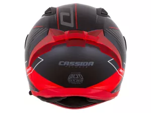 jaszmotor_webshop_cassida_aero_drome_zart_bukosisak_napszemuveggel,_pinlock_elokeszitessel_+_ajandek_sotetitett_plexi_(matt_fekete-piros) galéria