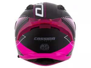 jaszmotor_webshop_cassida_aero_drome_zart_bukosisak_napszemuveggel,_pinlock_elokeszitessel_+_ajandek_sotetitett_plexi_(matt_fekete-rozsaszin) galéria