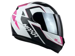 jaszmotor_webshop_naxa_f34-e_zart_gyerek_bukosisak_ezust_tukros_plexivel_(fekete-feher-rozsaszin) galéria