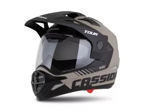 jaszmotor_webshop_cassida_tour_2.0_dual_cross_bukosisak_felnyithato_plexivel_es_napszemuveggel,_pinlock_elokeszitessel_(matt_fekete-homok) galéria