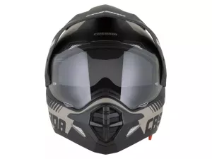 jaszmotor_webshop_cassida_tour_2.0_dual_cross_bukosisak_felnyithato_plexivel_es_napszemuveggel,_pinlock_elokeszitessel_(matt_fekete-homok) galéria